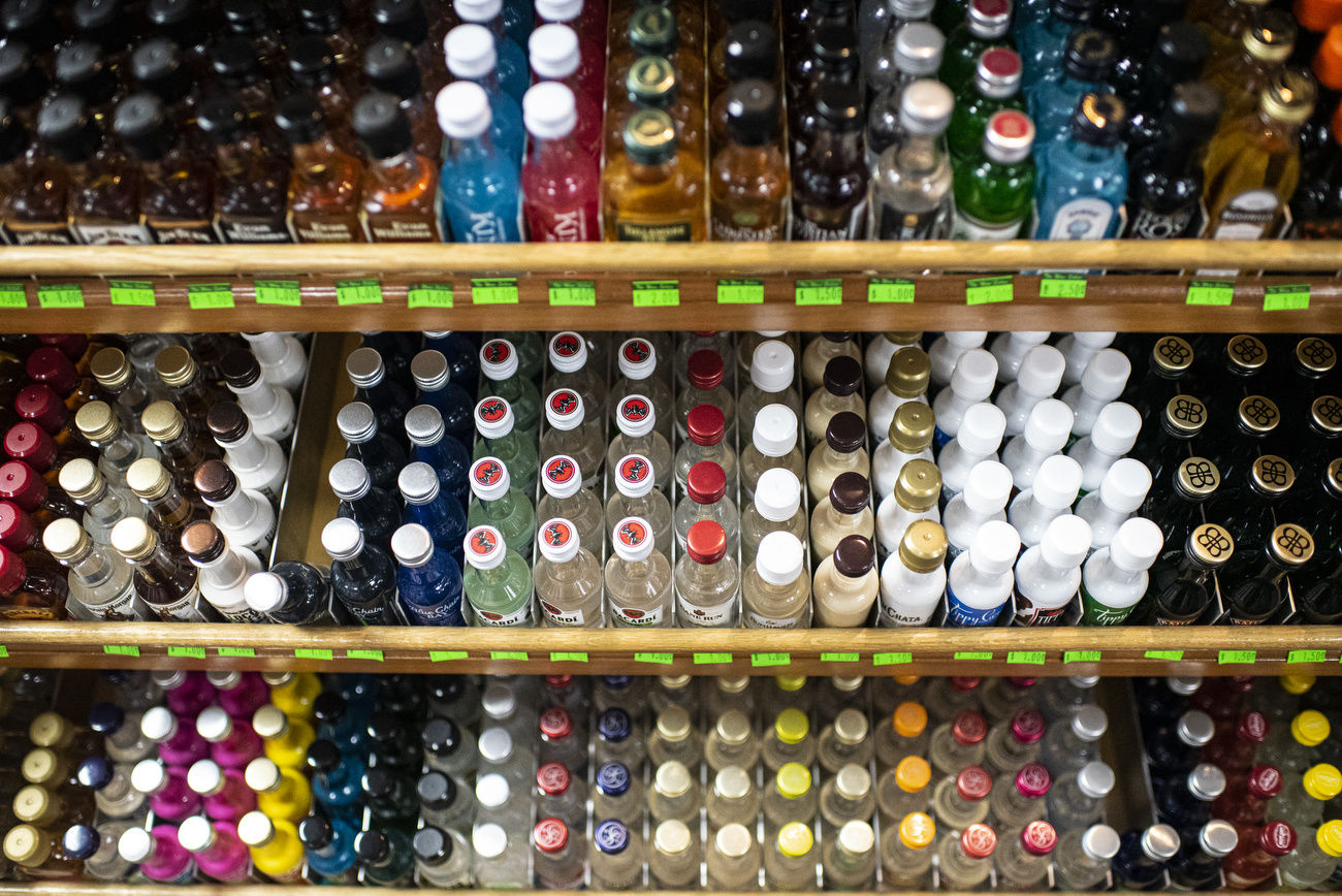Liquor store sales skyrocket